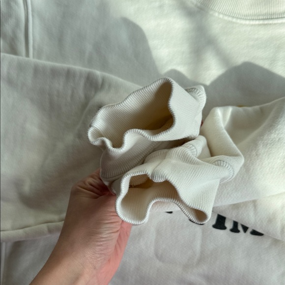 Madhappy Local Optimist White Sweatshirt Size Medium - Picture 7 of 8